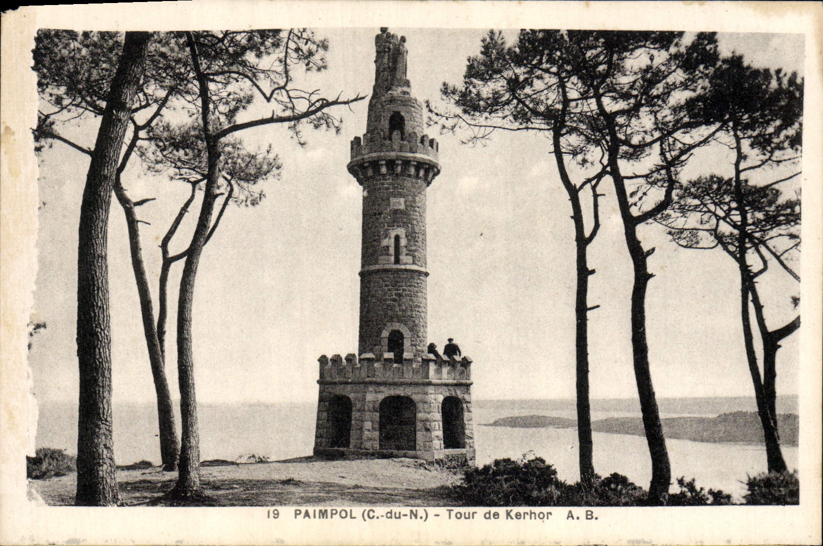 CPA Paimpol Tour de Kerhor