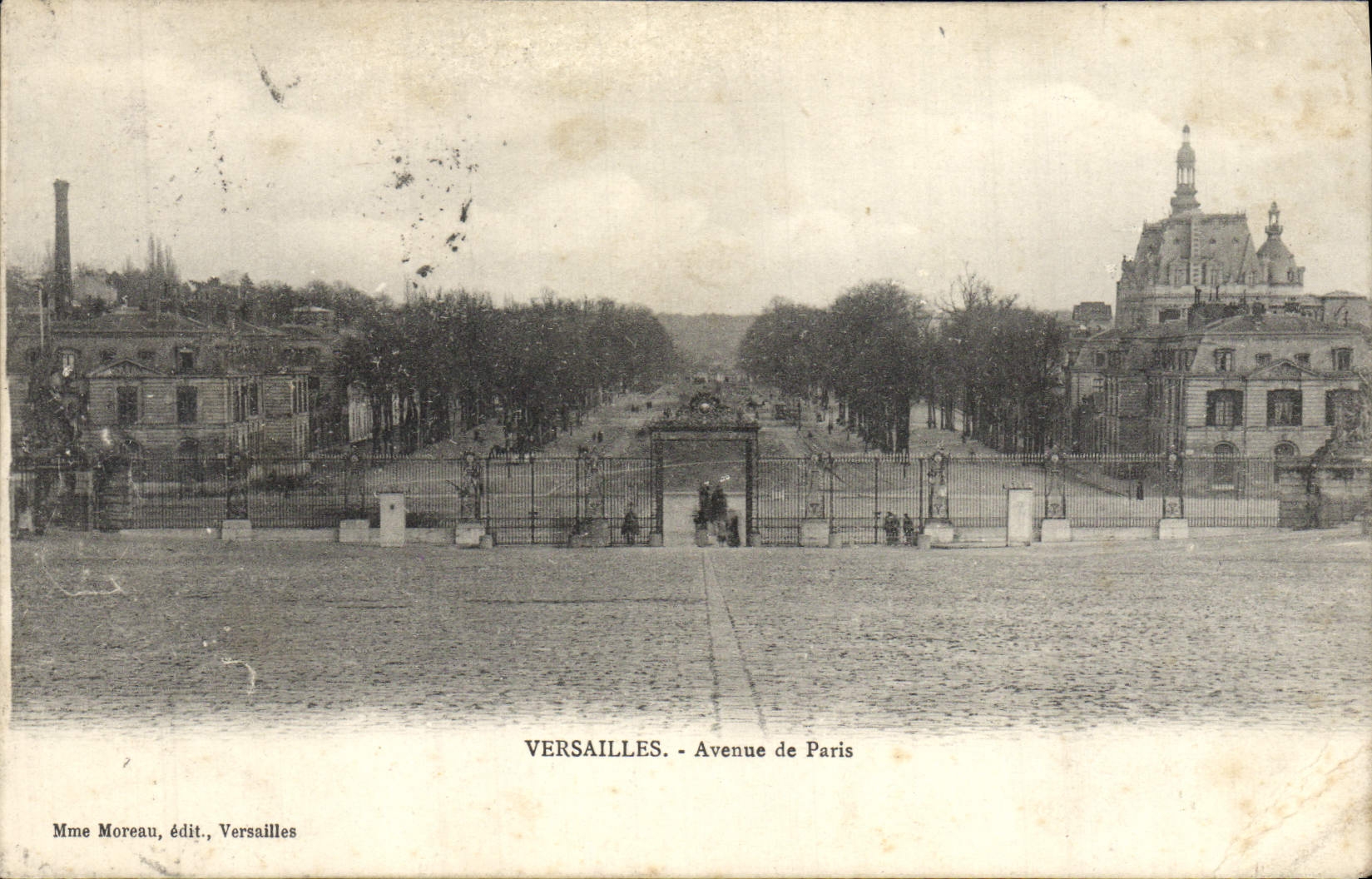 CPA Versailles Avenue de Paris 