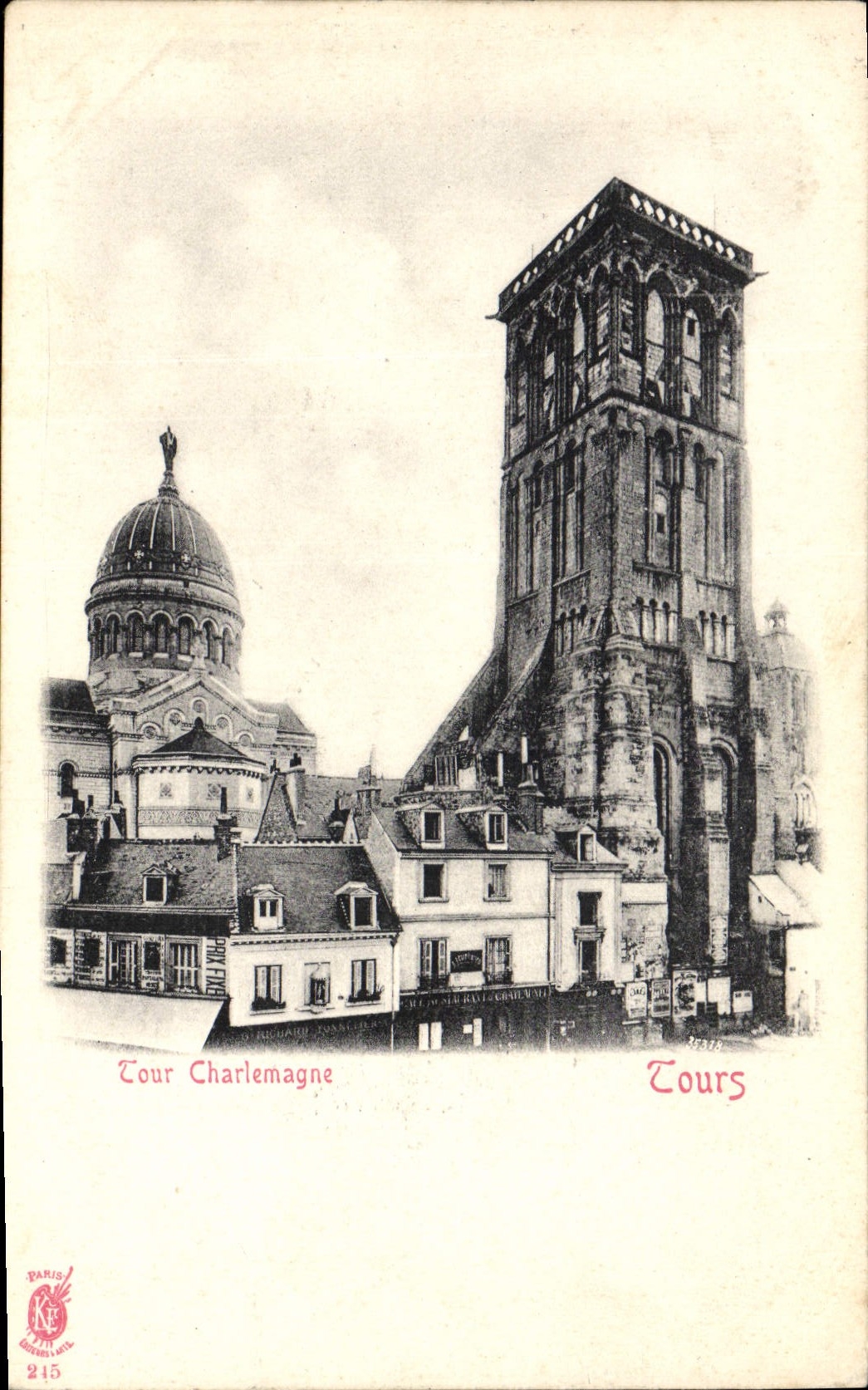 CPA Tour Chalemagne Tours 