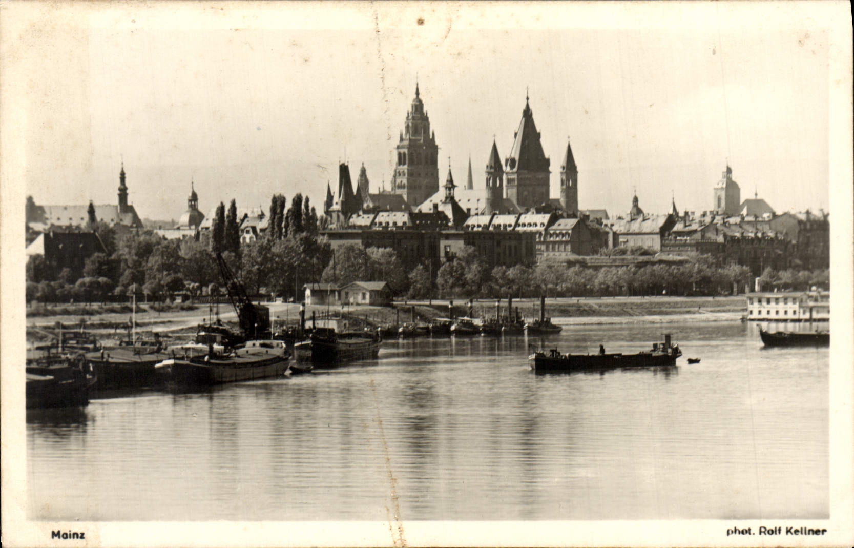 CPA Mainz Bateaux