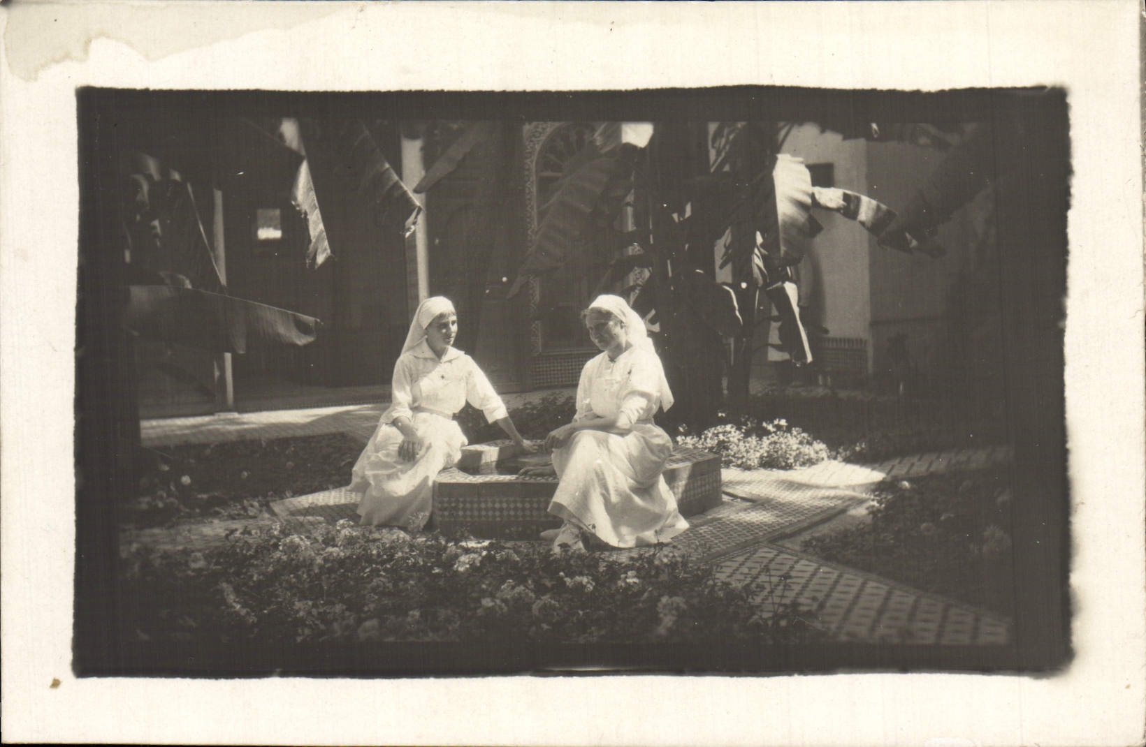 Postal photo cuida Fes Marruecos 1917