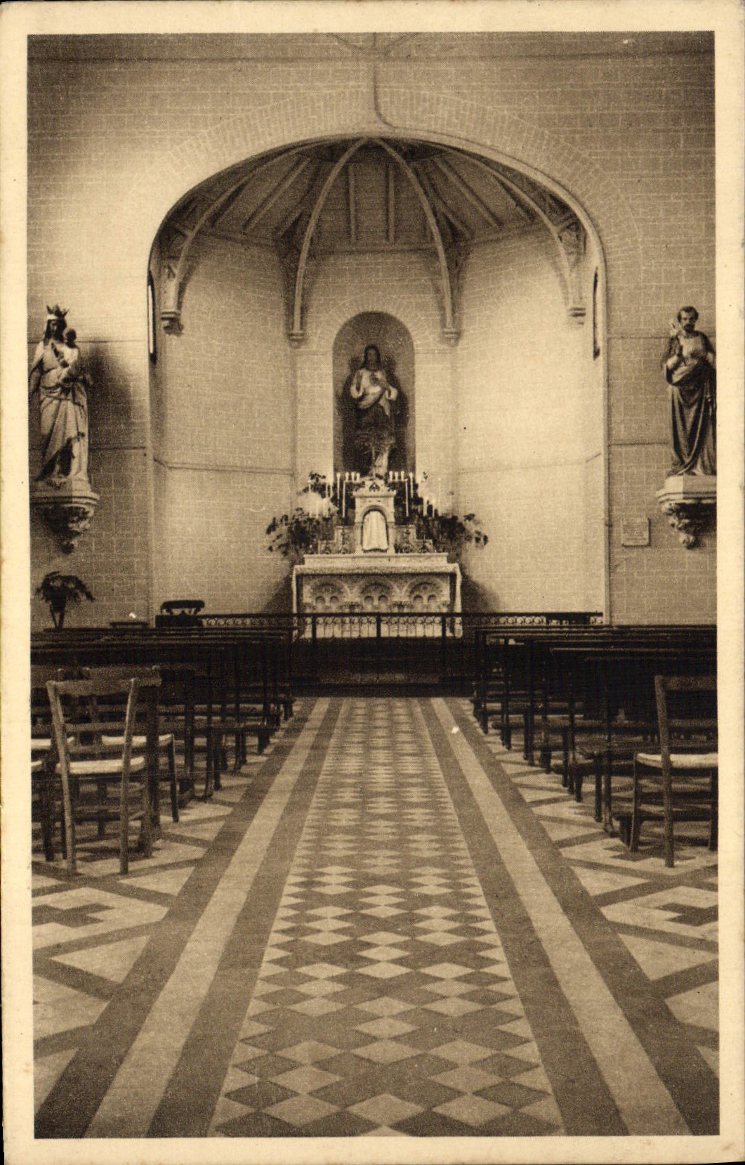 CPA Chapelle des Dames du Cenacle