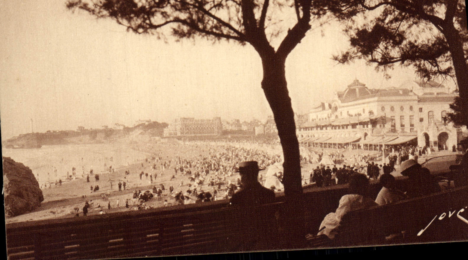 CPA Biarritz La Grande Place Et Le Casino