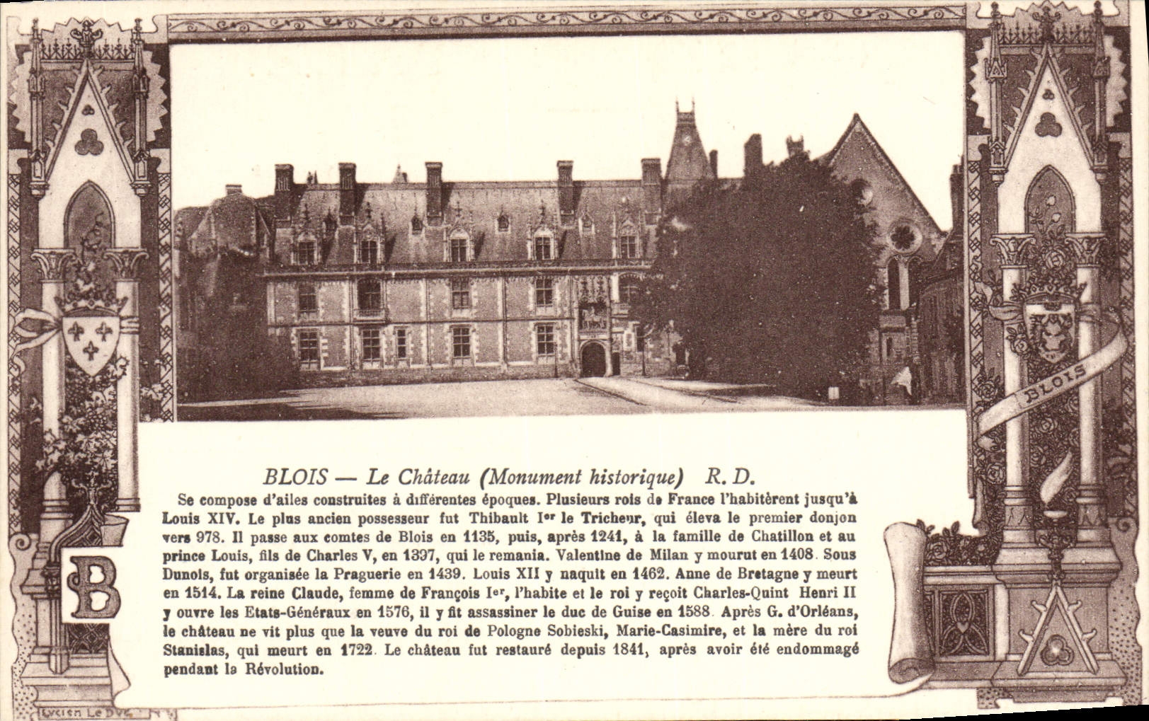 CPA Blois Le Chateau 