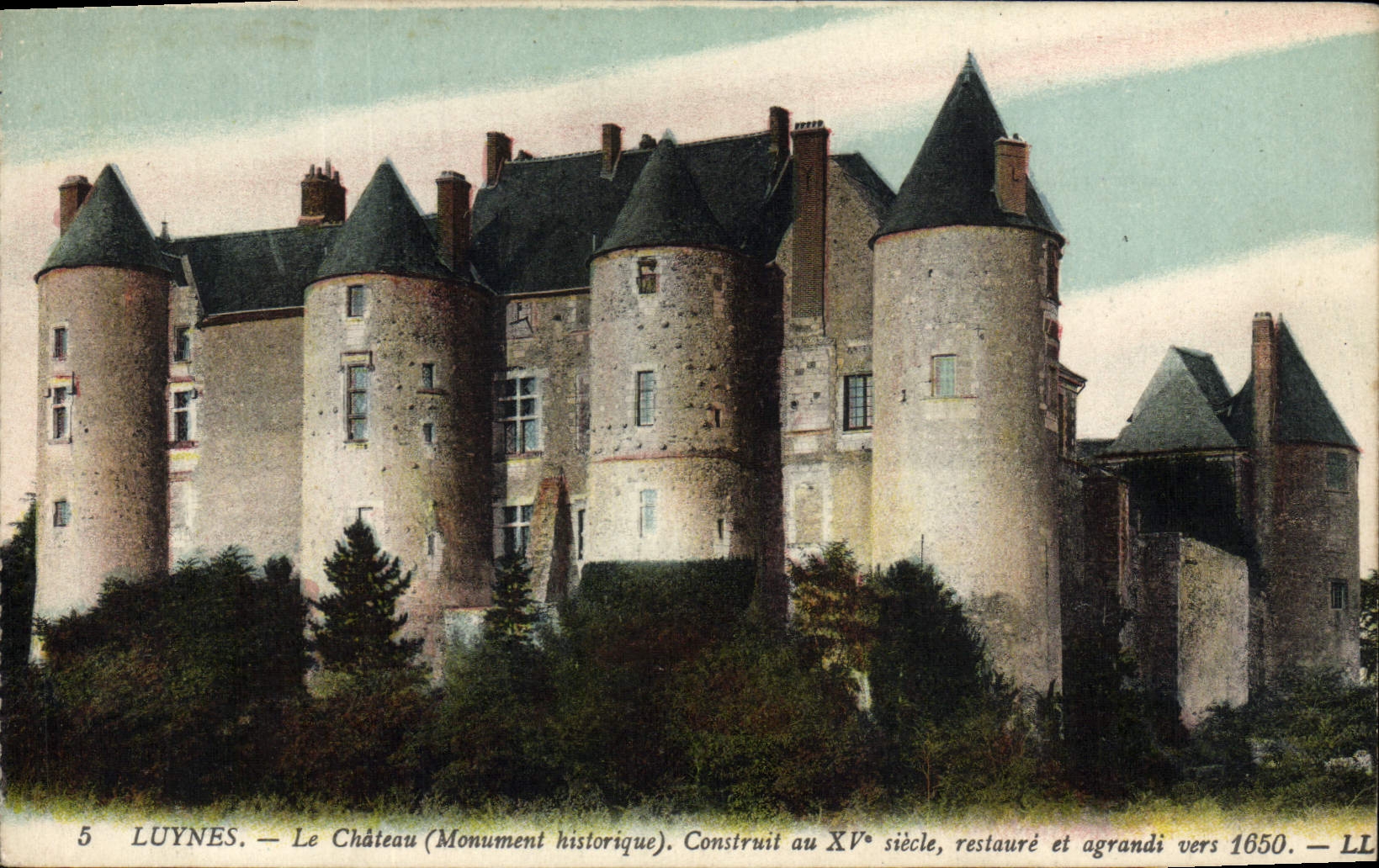 CPA Luynes Le Chateau 