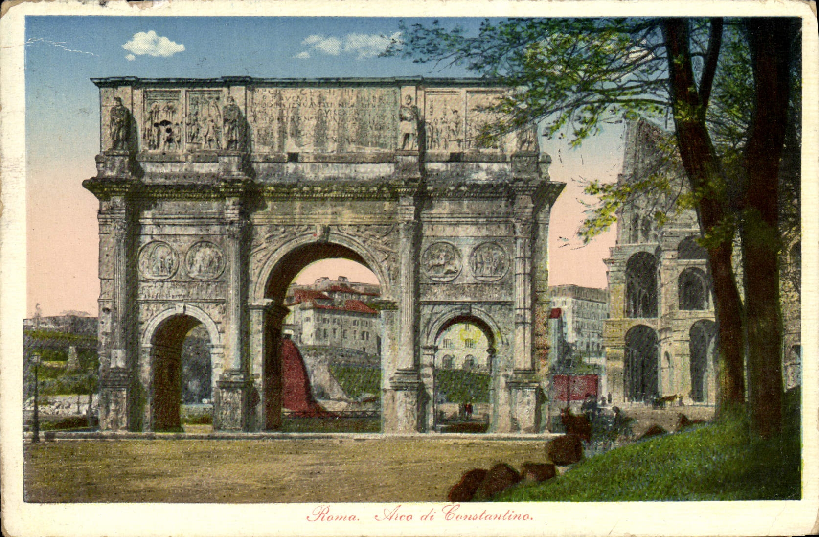 CPA Roma Arco di Constantino