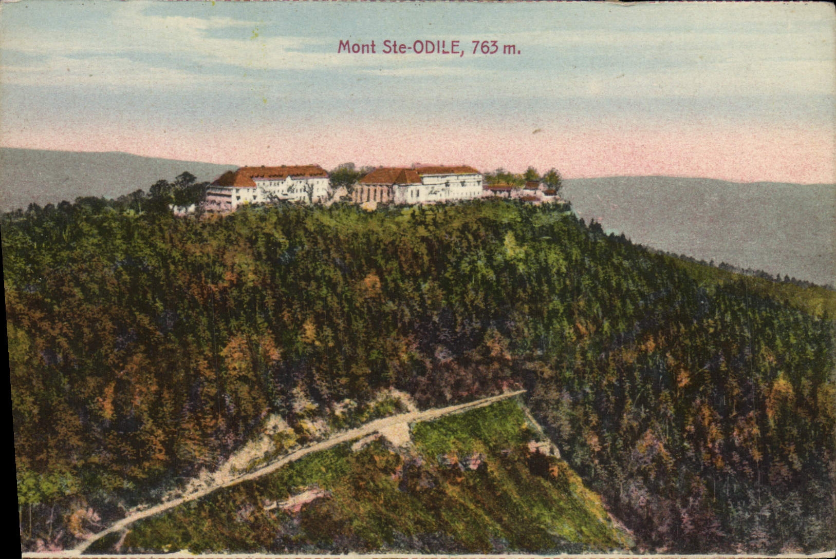 VINTAGE POSTCARD Mount co. Odile