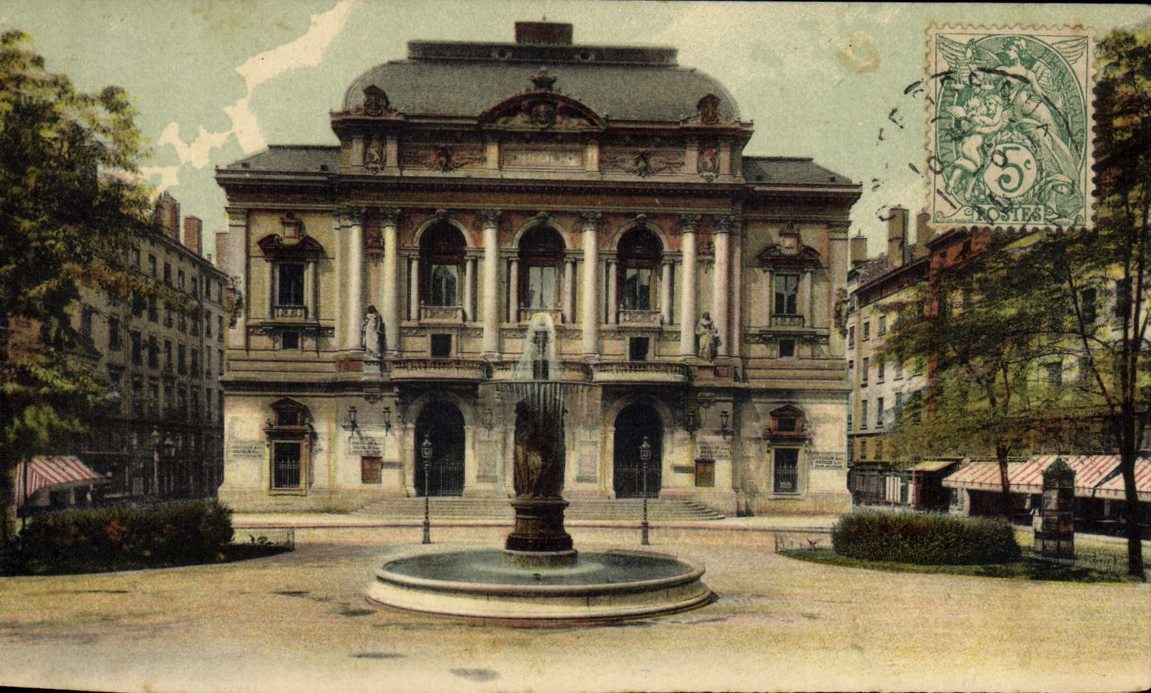 VINTAGE POSTCARD Theater