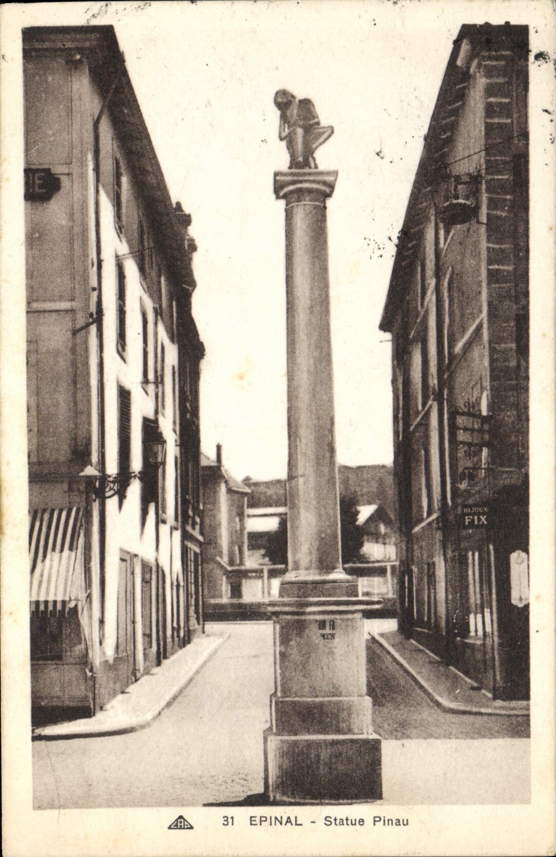 VINTAGE POSTCARD Epinal Rules Pinau