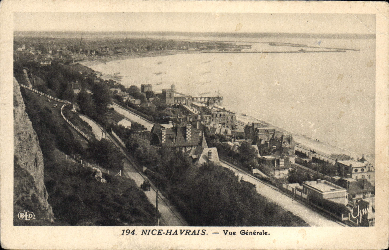 CPA Nice Havrais Vue Generale