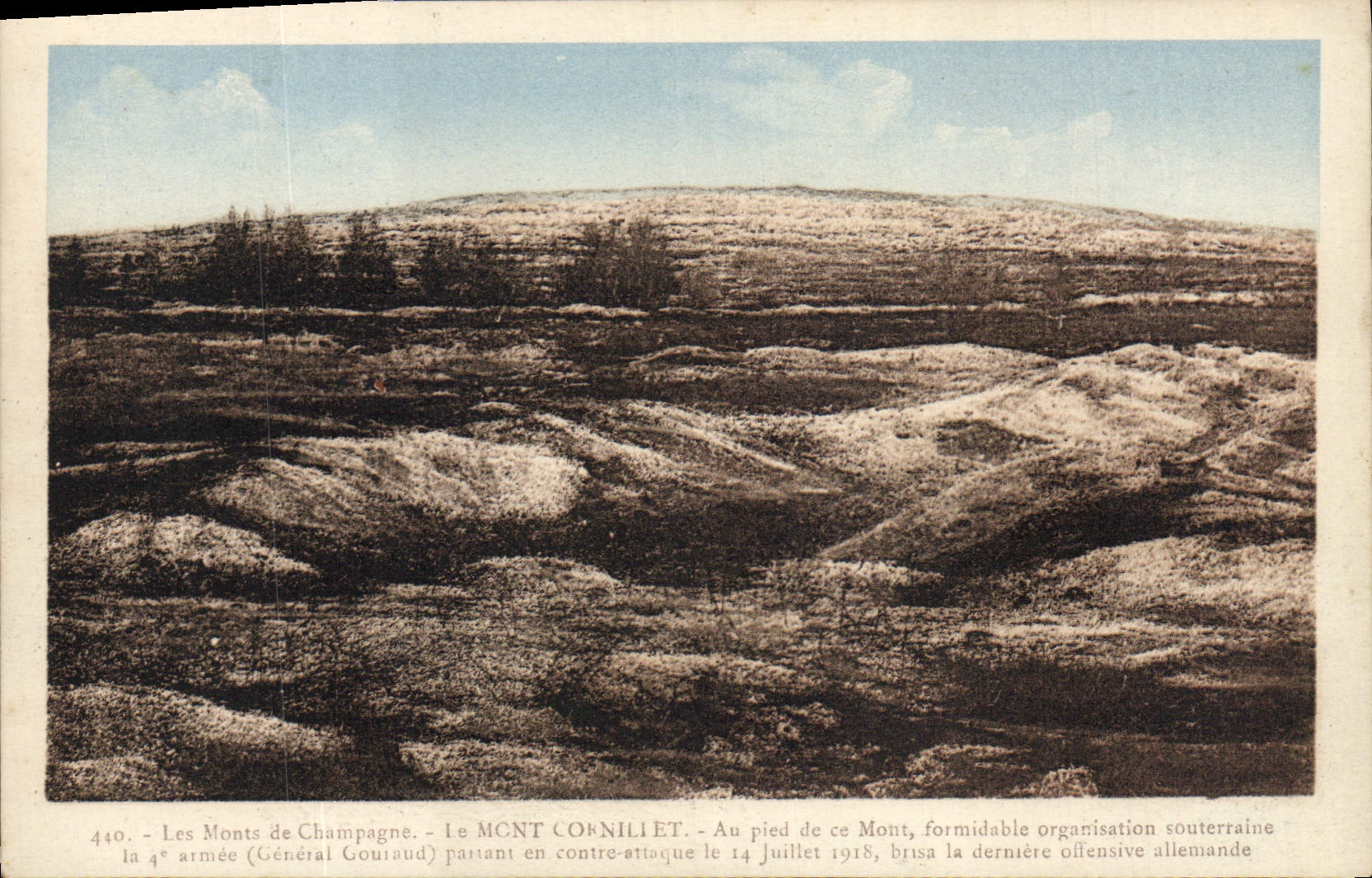 La POSTAL Champán de la VENDIMIA monta el montaje de Cornillet