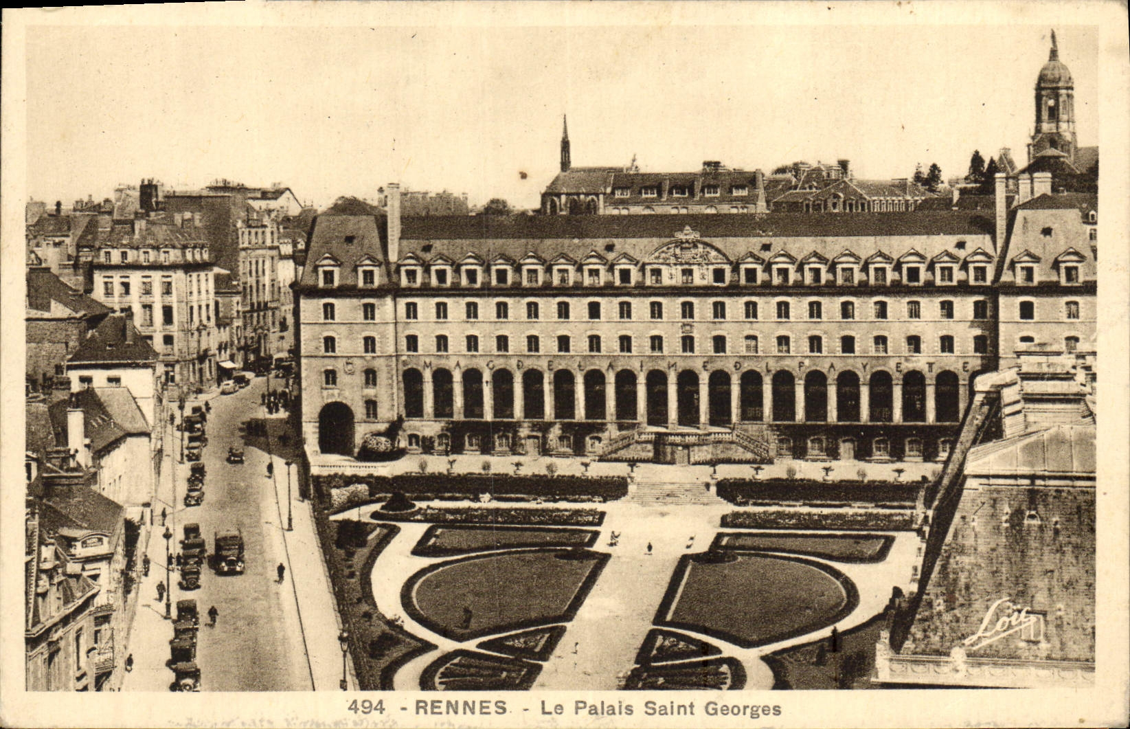 CPA Rennes Le Palais Saint Georges