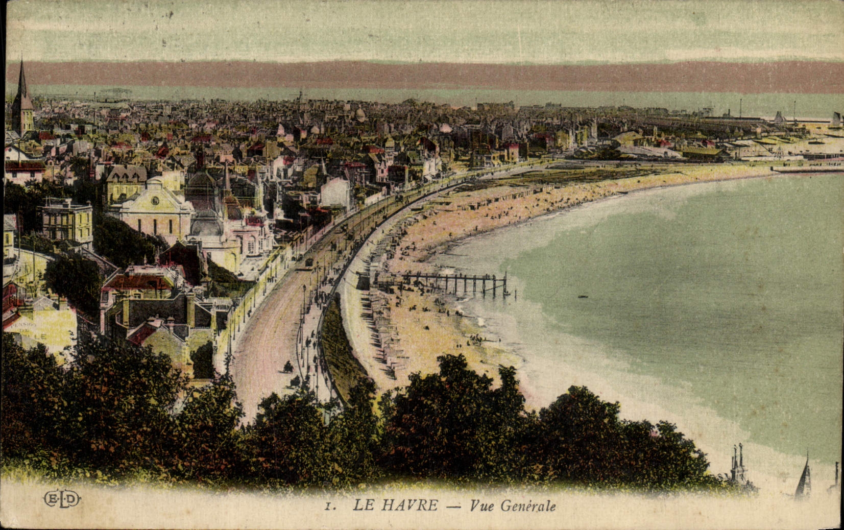 CPA Le Havre Vue Generale