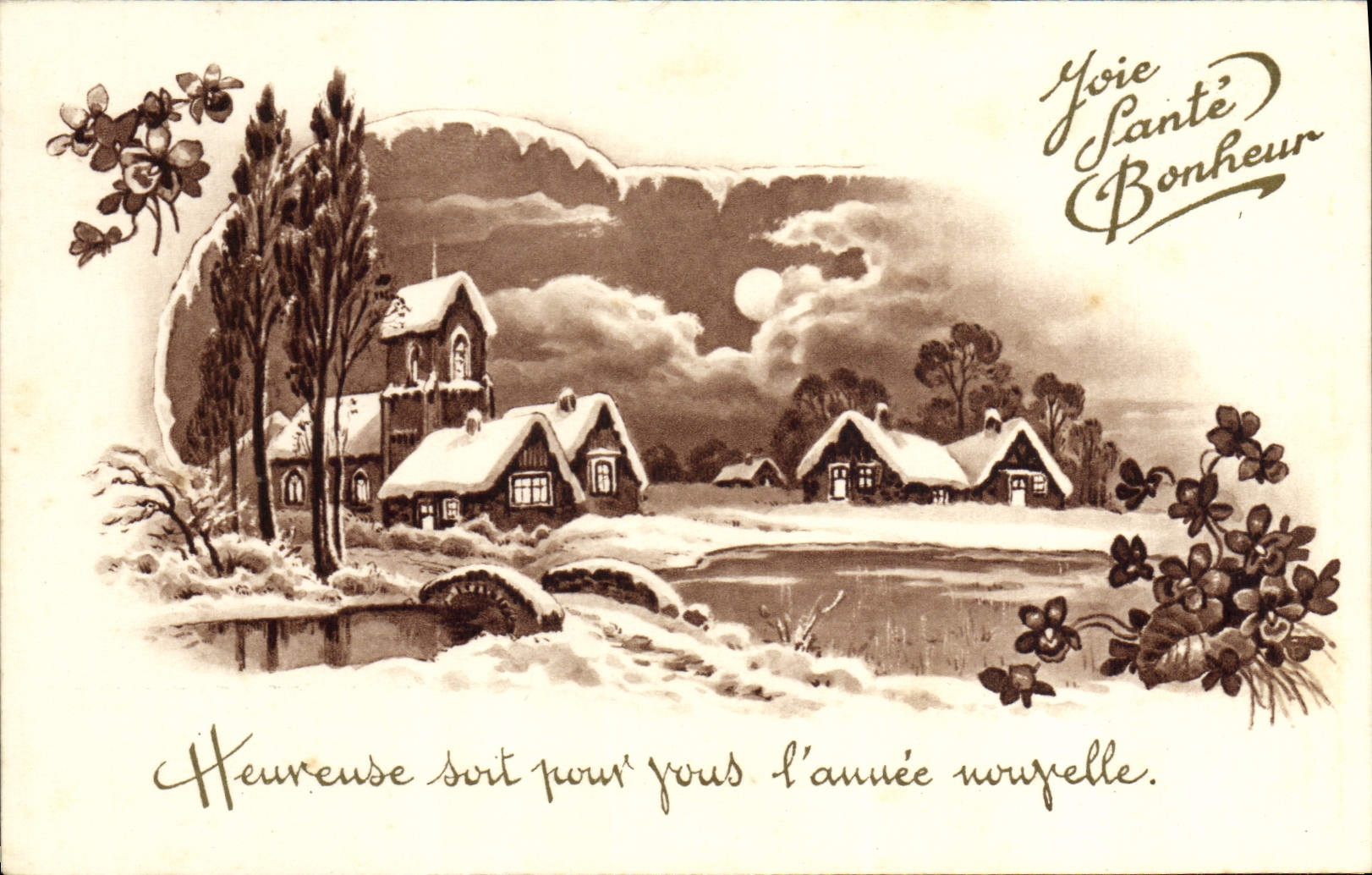 VINTAGE POSTCARD Fantasy