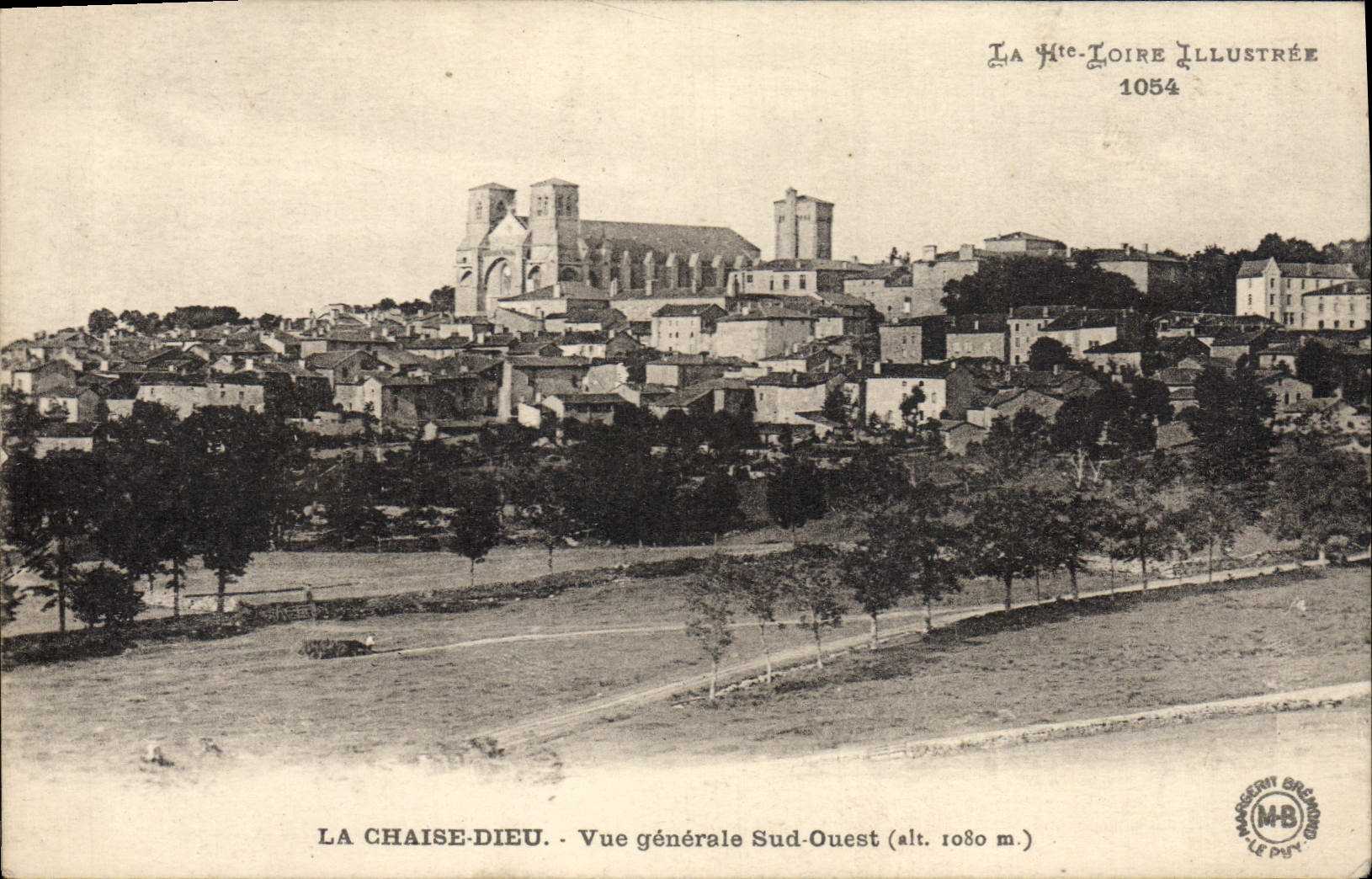 VINTAGE POSTCARD the Chair God View Southern West