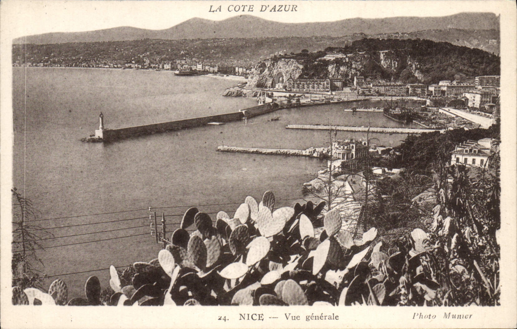 VINTAGE POSTCARD Nice View