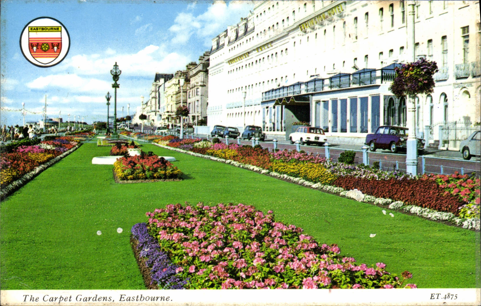 MODERN CARD The carpet gardens Eastbourne