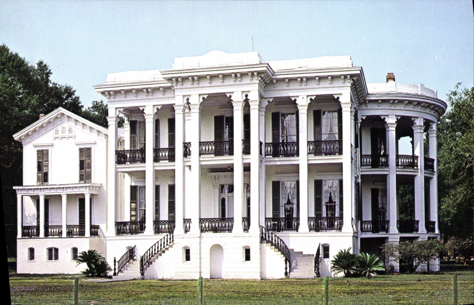 MODERN CARD Nottoway Plantation White Castle