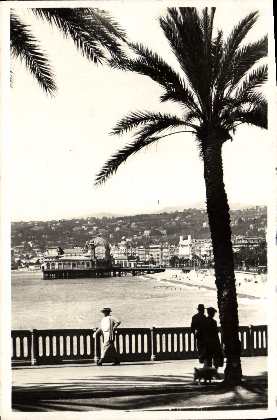 CPA Nice Cote D'azur Vue prise de Rauba Cabeu