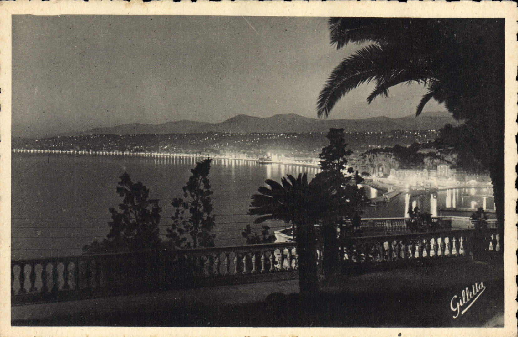 CPA Nice Feerie nocturne