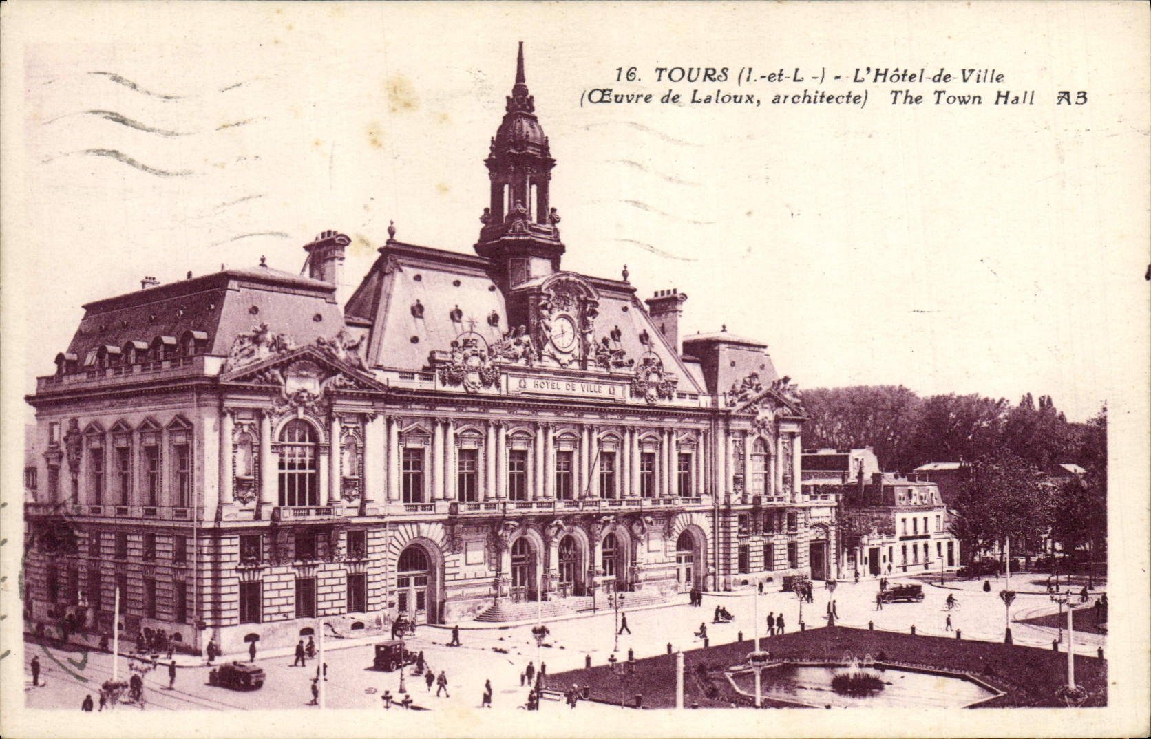 CPA Tours L'Hotel De Ville