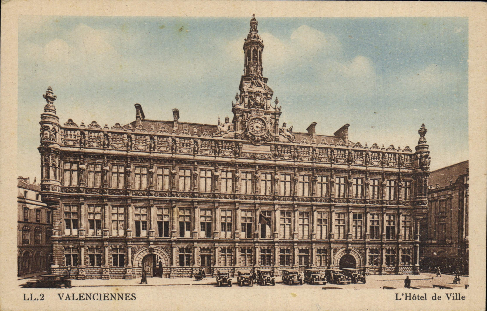 CPA Valenciennes L'Hotel De Ville