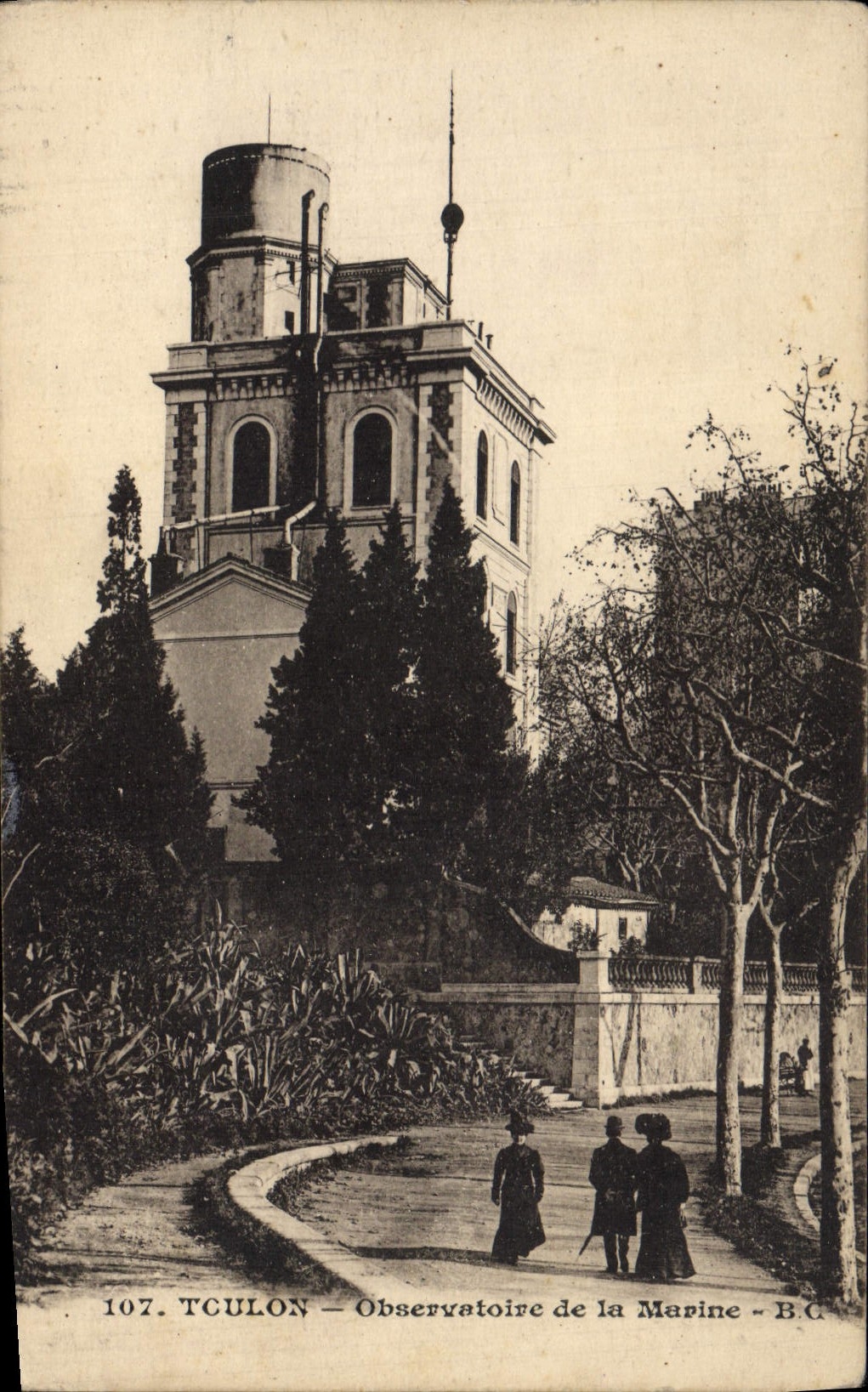 CPA Toulon Observatire De La Marine