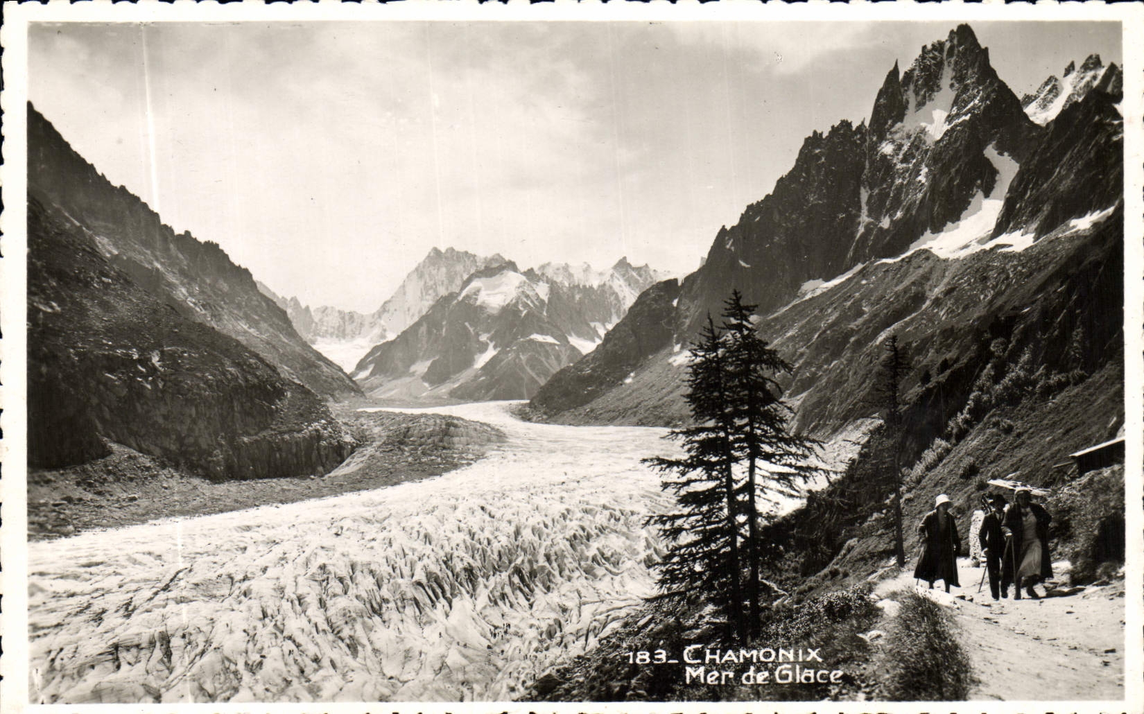 CPA Chamonix Mer De Glace
