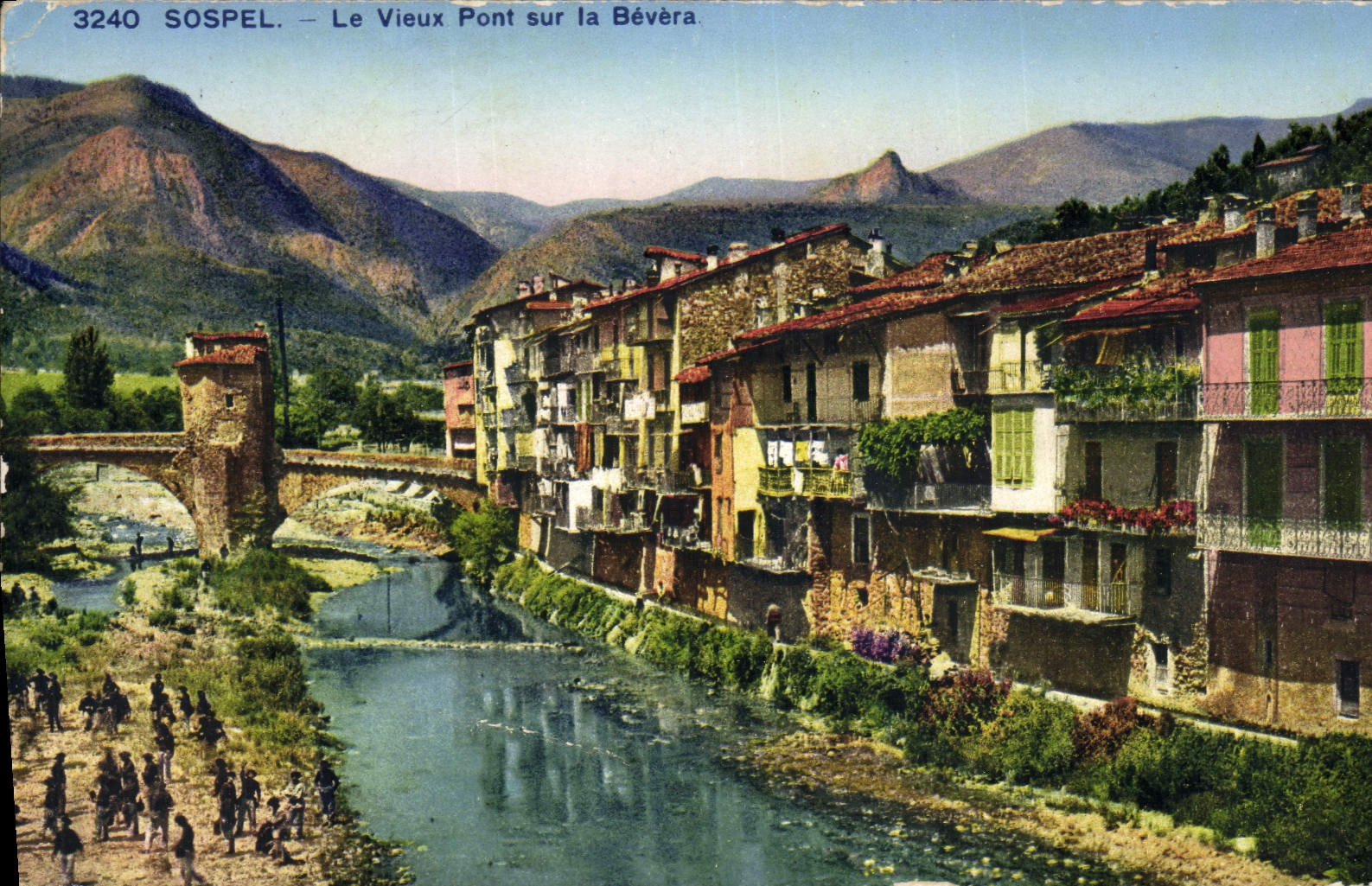 CPA Sospel Le Vieux Pont sur la Bevera