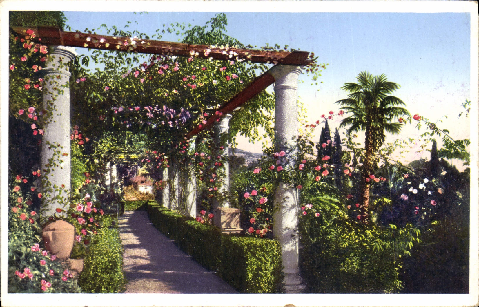 CPA Giardini Villa Mortola Ventimiglia