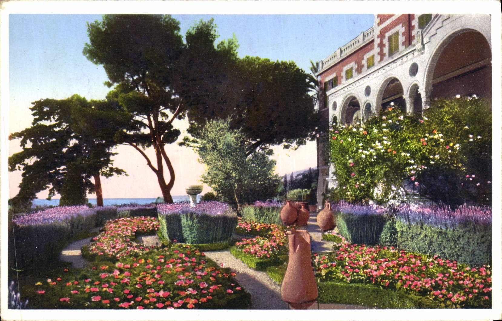 CPA Giardini Villa Mortola Ventimiglia