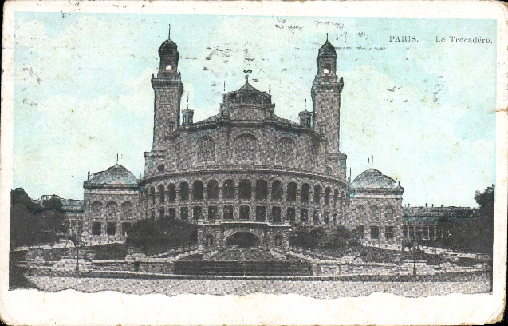 CPA Paris Le Trocadero 