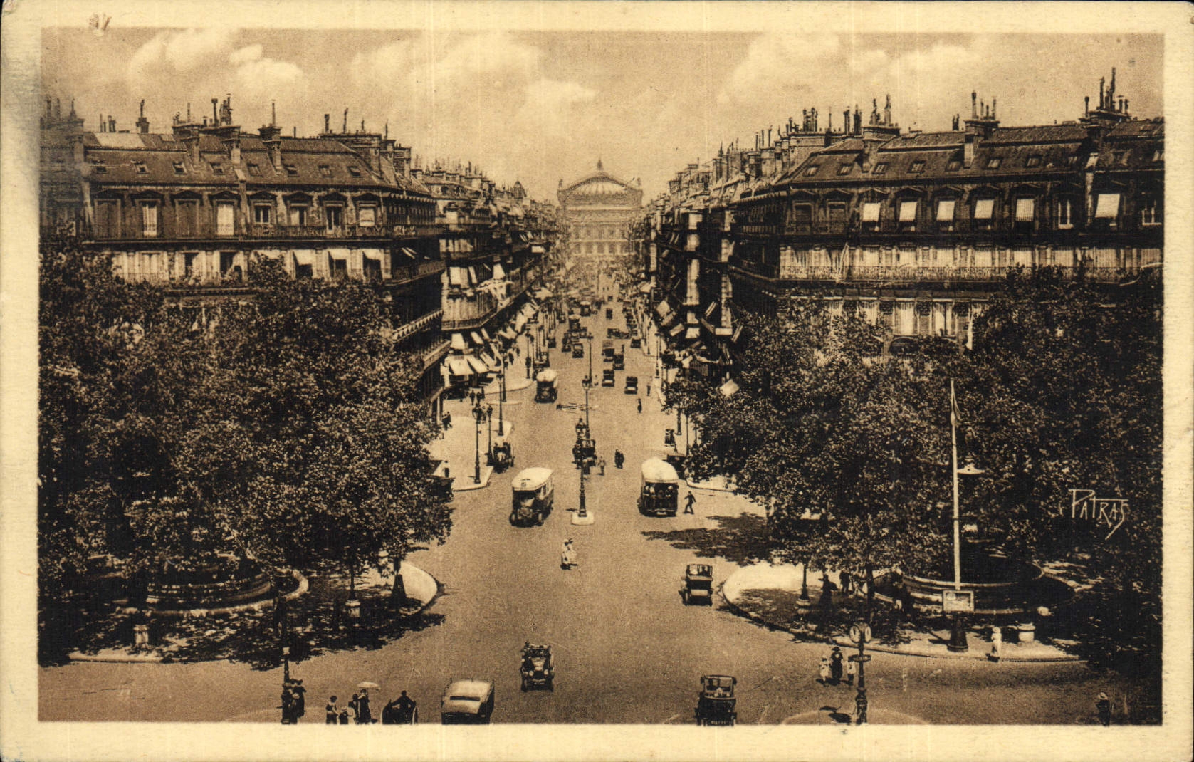 CPA Paris Avenue de l'Opera