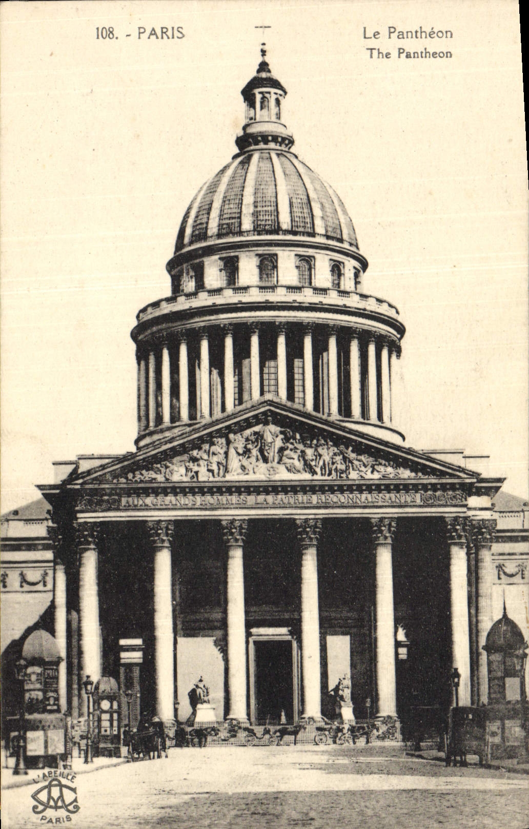 CPA Paris Le Pantheon