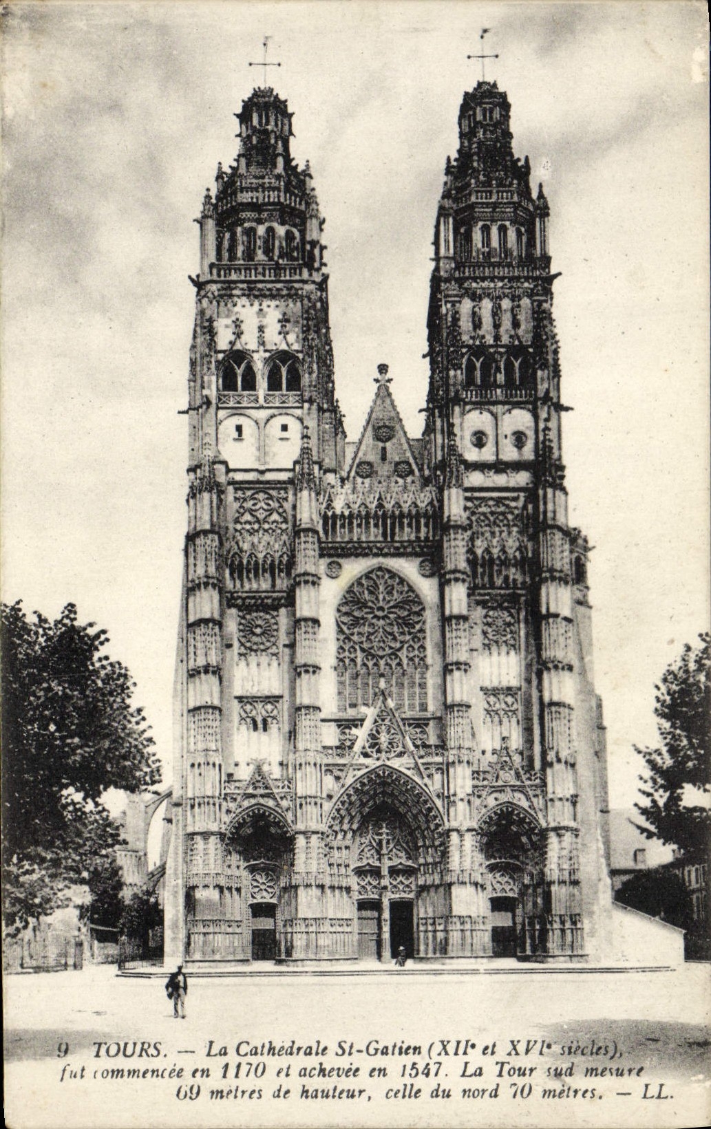 CPA Tours La Cathedrale St Gatien