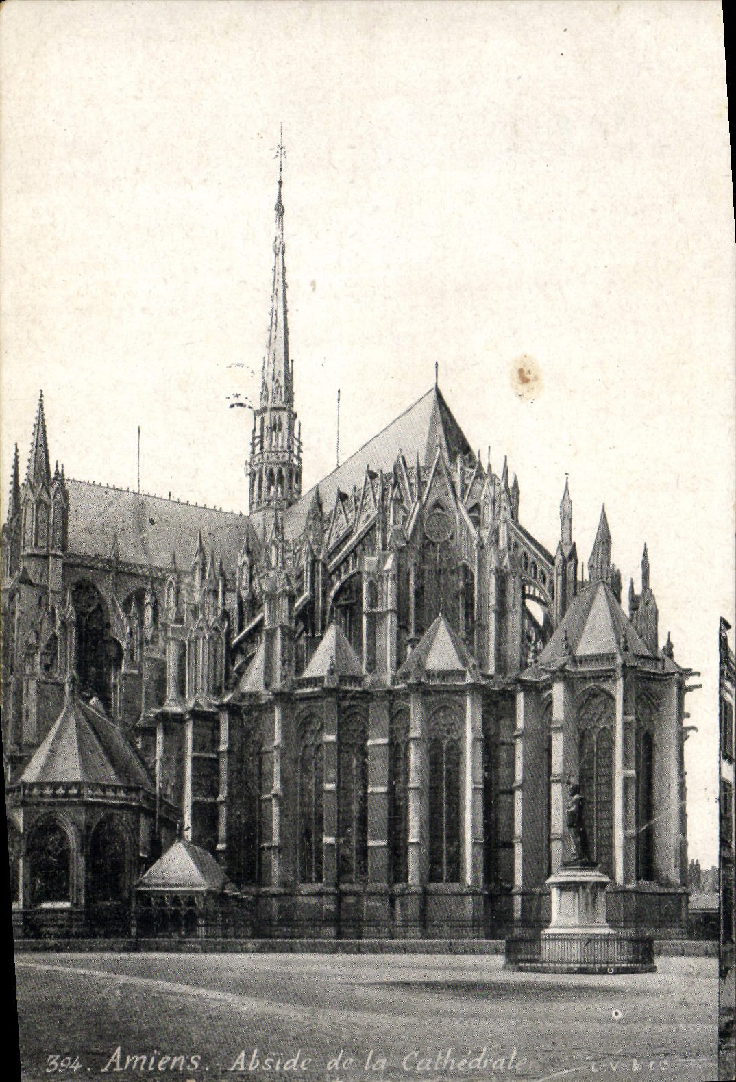 CPA Amiens Abside de la Cathedrale 
