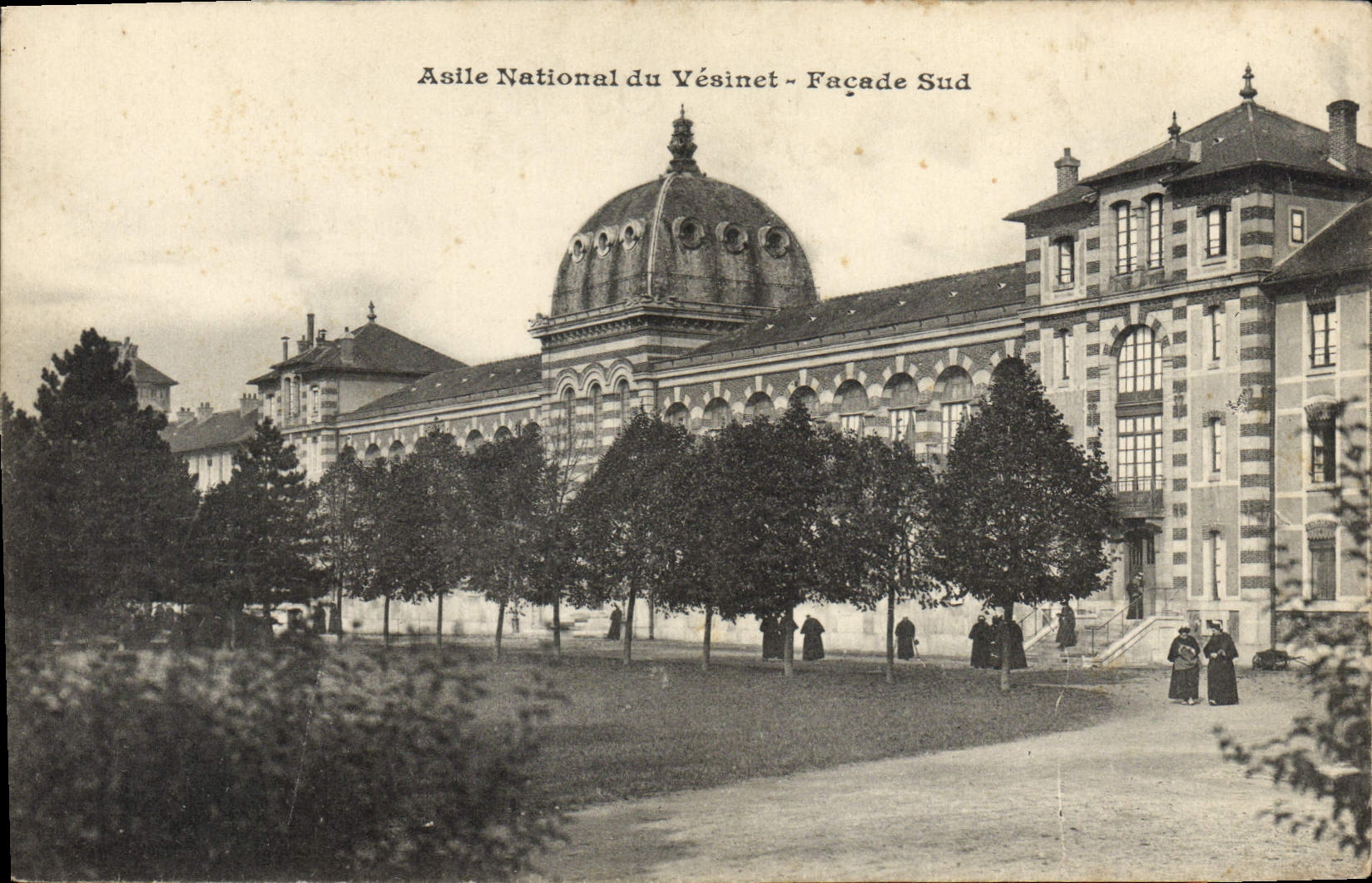 CPA Asile National du Vesinet Facade Sud