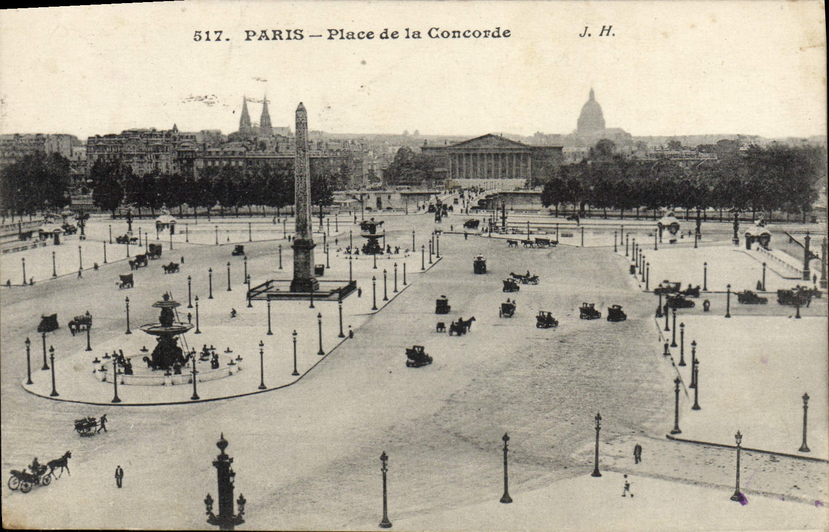 CPA Paris Place de la Concorde