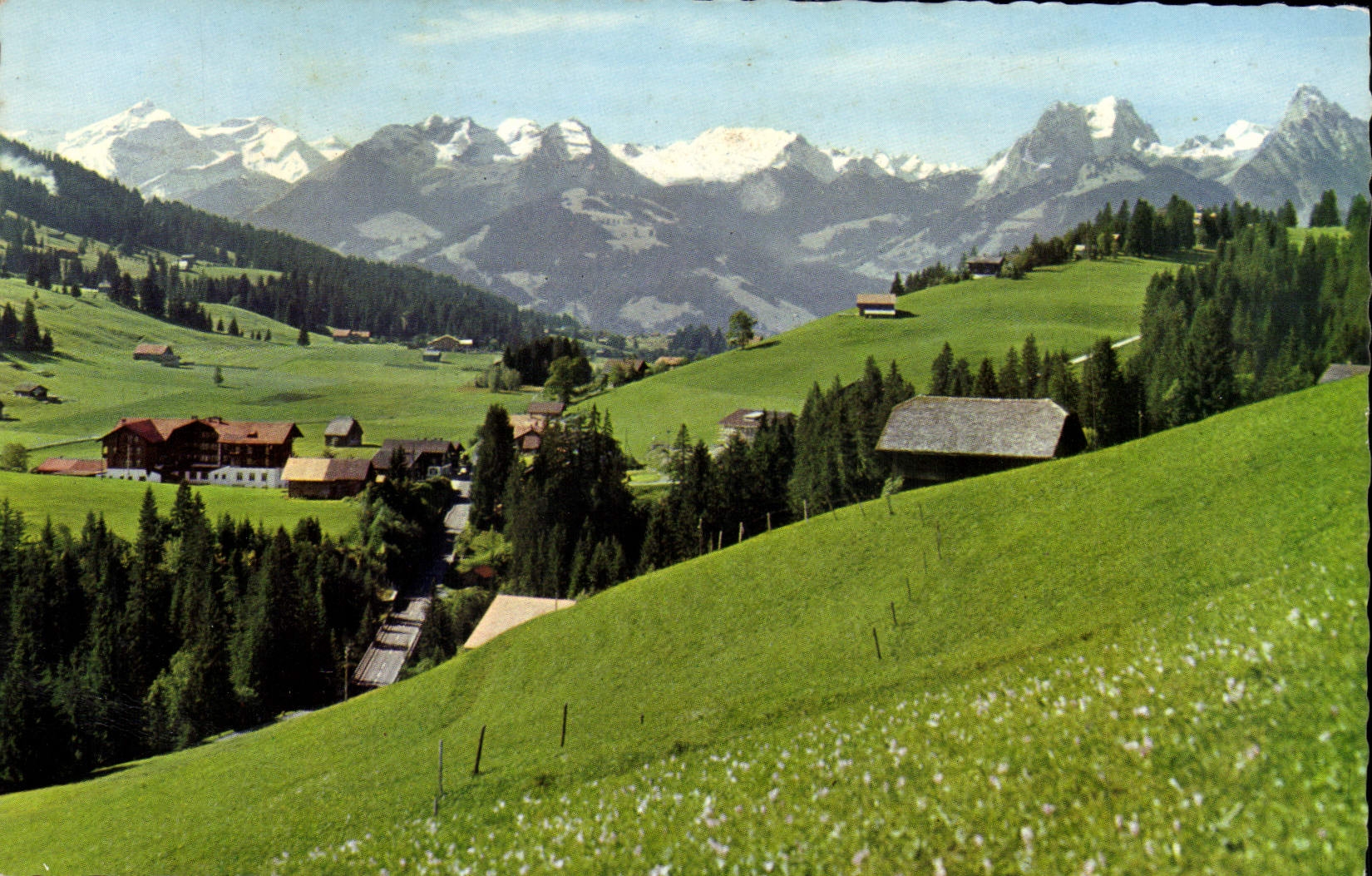 CPM Saanenmoser Diablerets Staldenfluhe Meilel