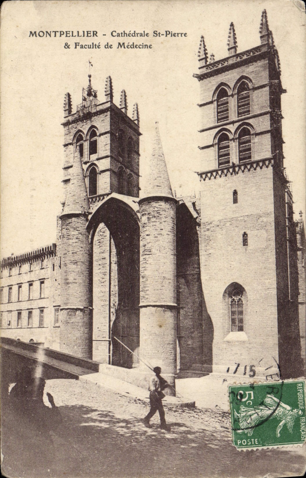 CPA Montpellier Cathedrale Saint Pierre et faculte de Medecine