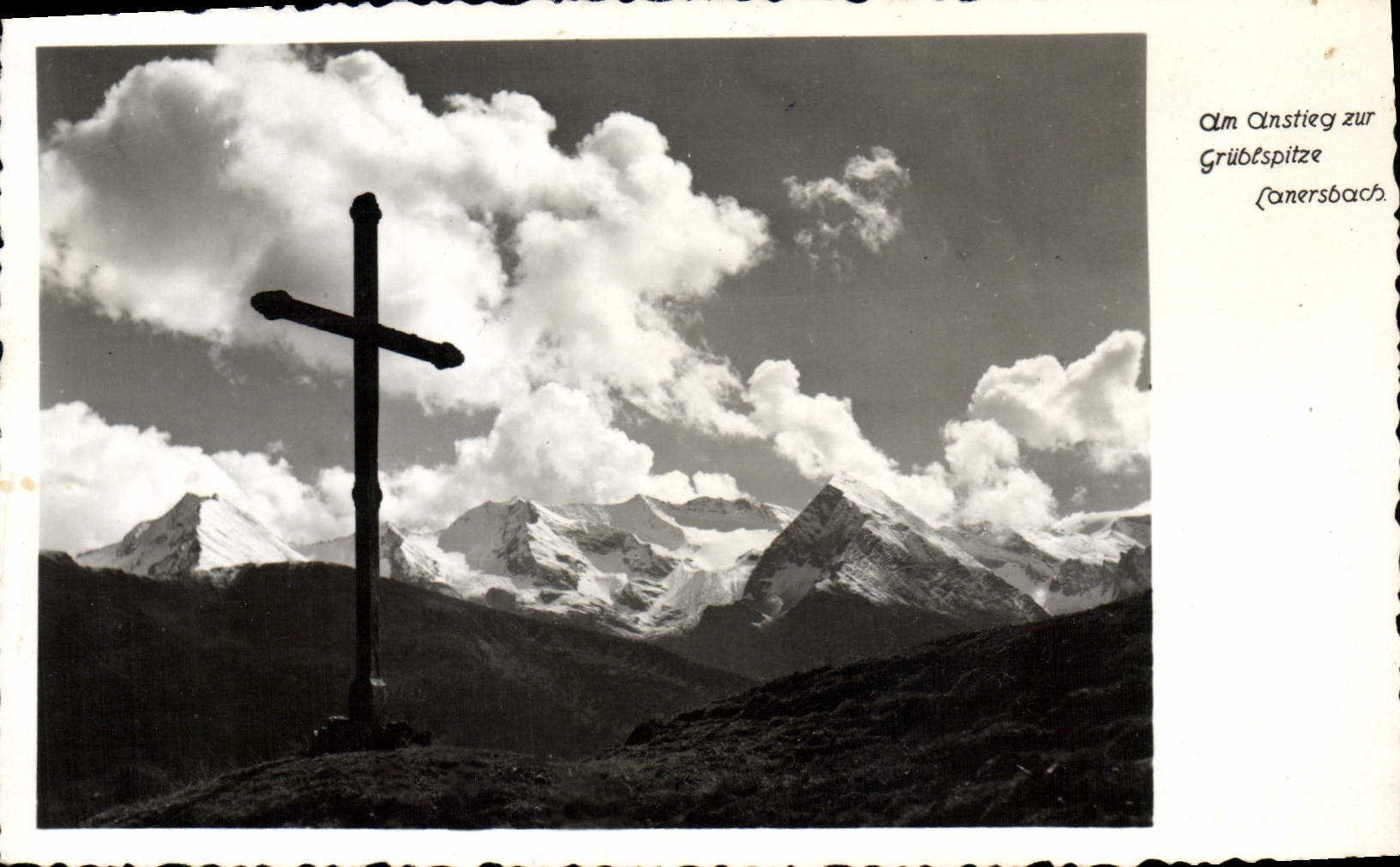 CPA Am Anstieg Zur Grublspitze