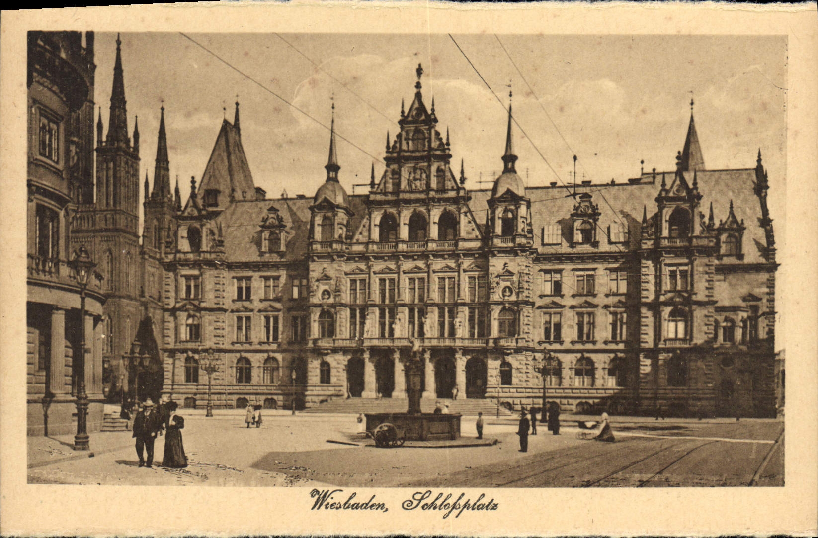 CPA Wiesbaden Schlossplatz