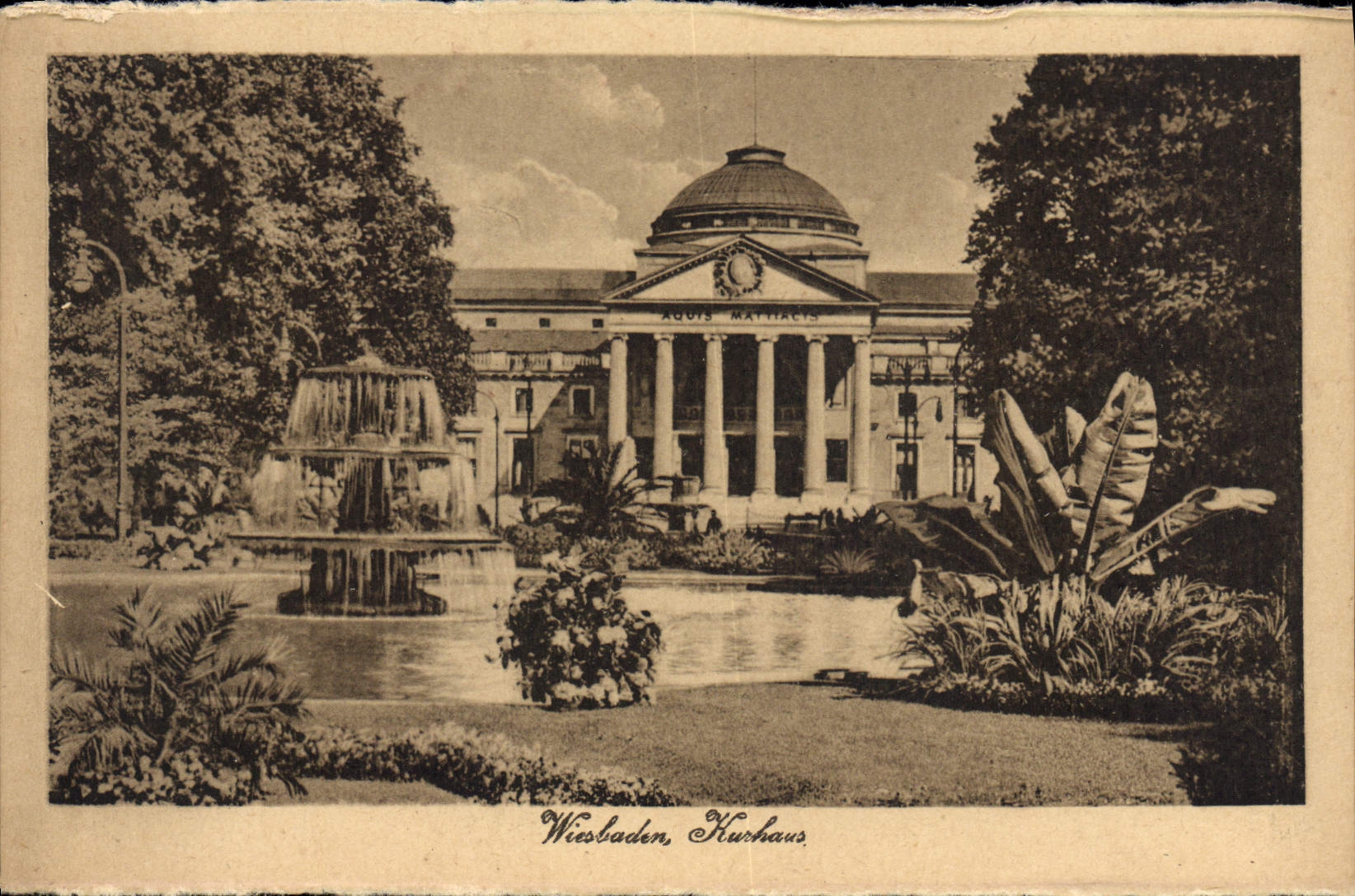 CPA Wiesbaden Kurhaus