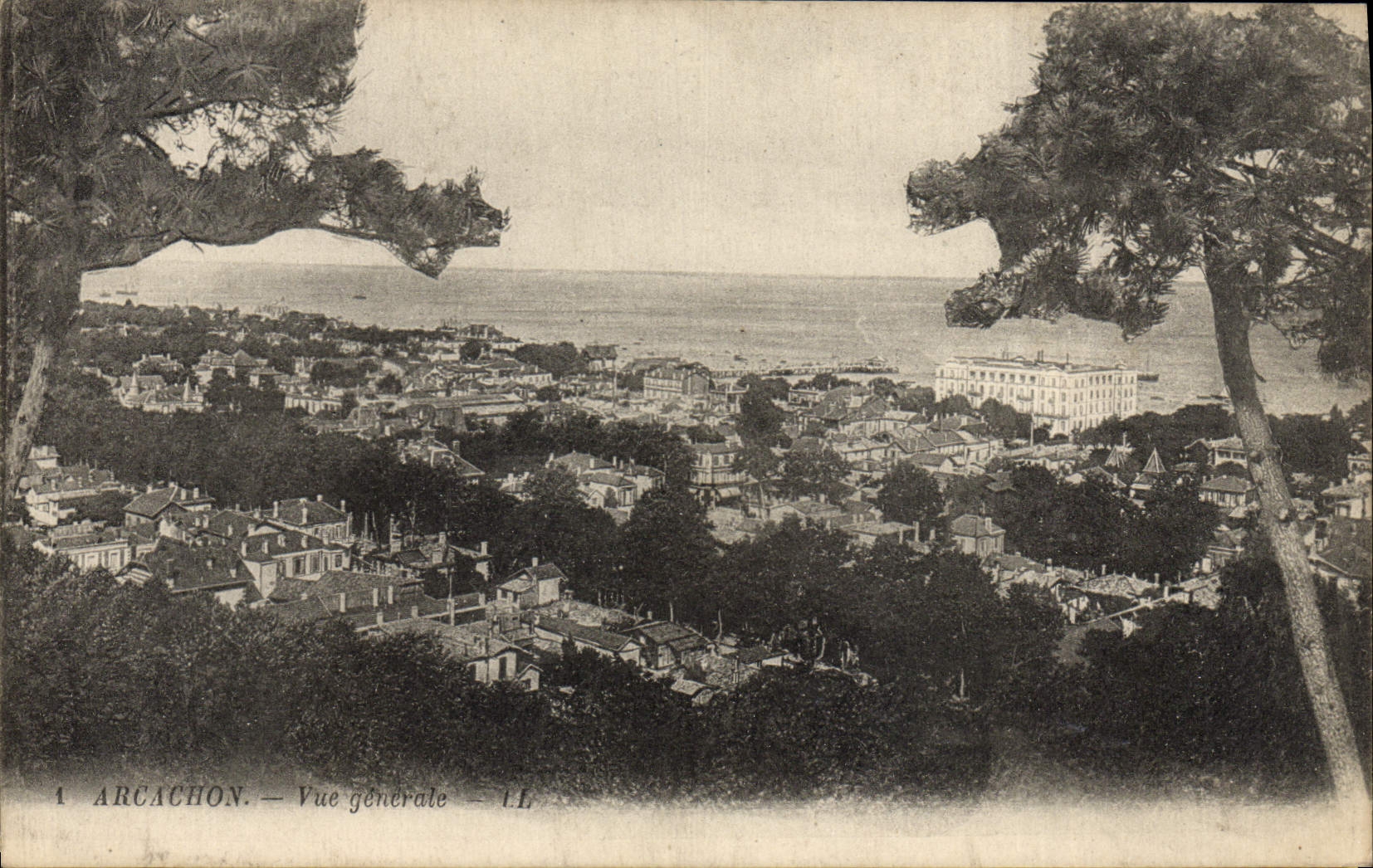 CPA Arcachon Vue Generale