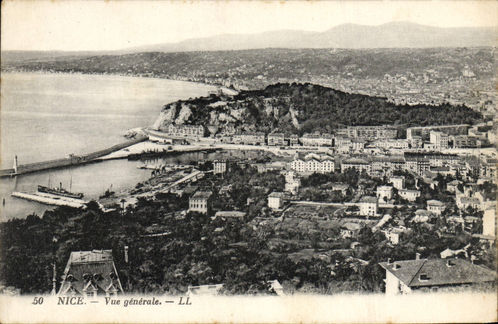 CPA Nice Vue Generale