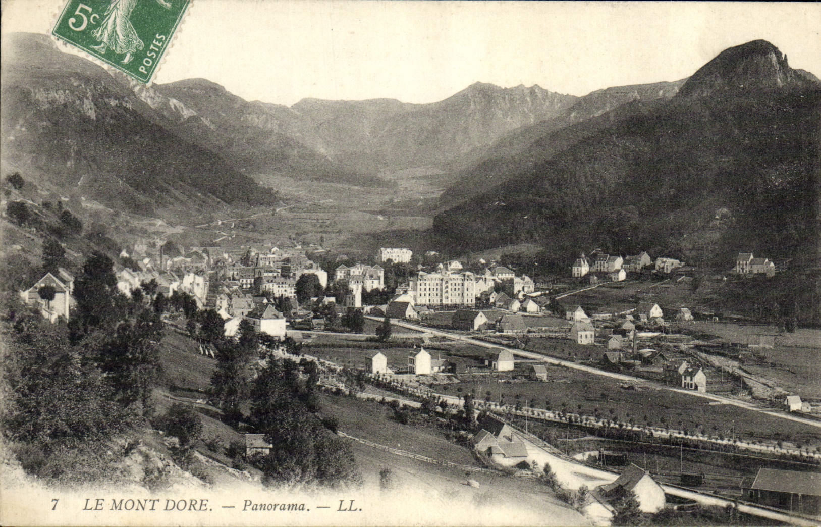CPA Le Mont Dore Panorama