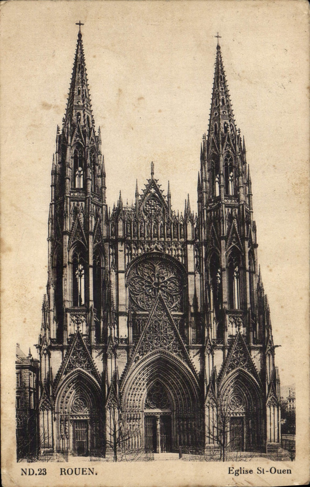 CPA Rouen Eglise Saint Ouen
