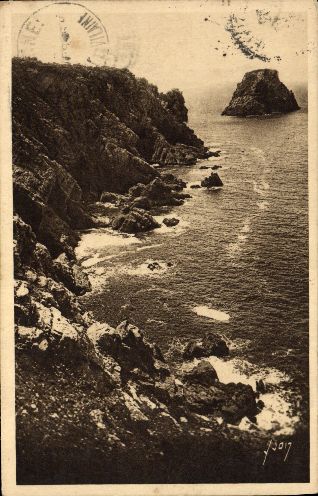 Montones del guisante de la POSTAL de la VENDIMIA y tapa de la PLUMA Hir