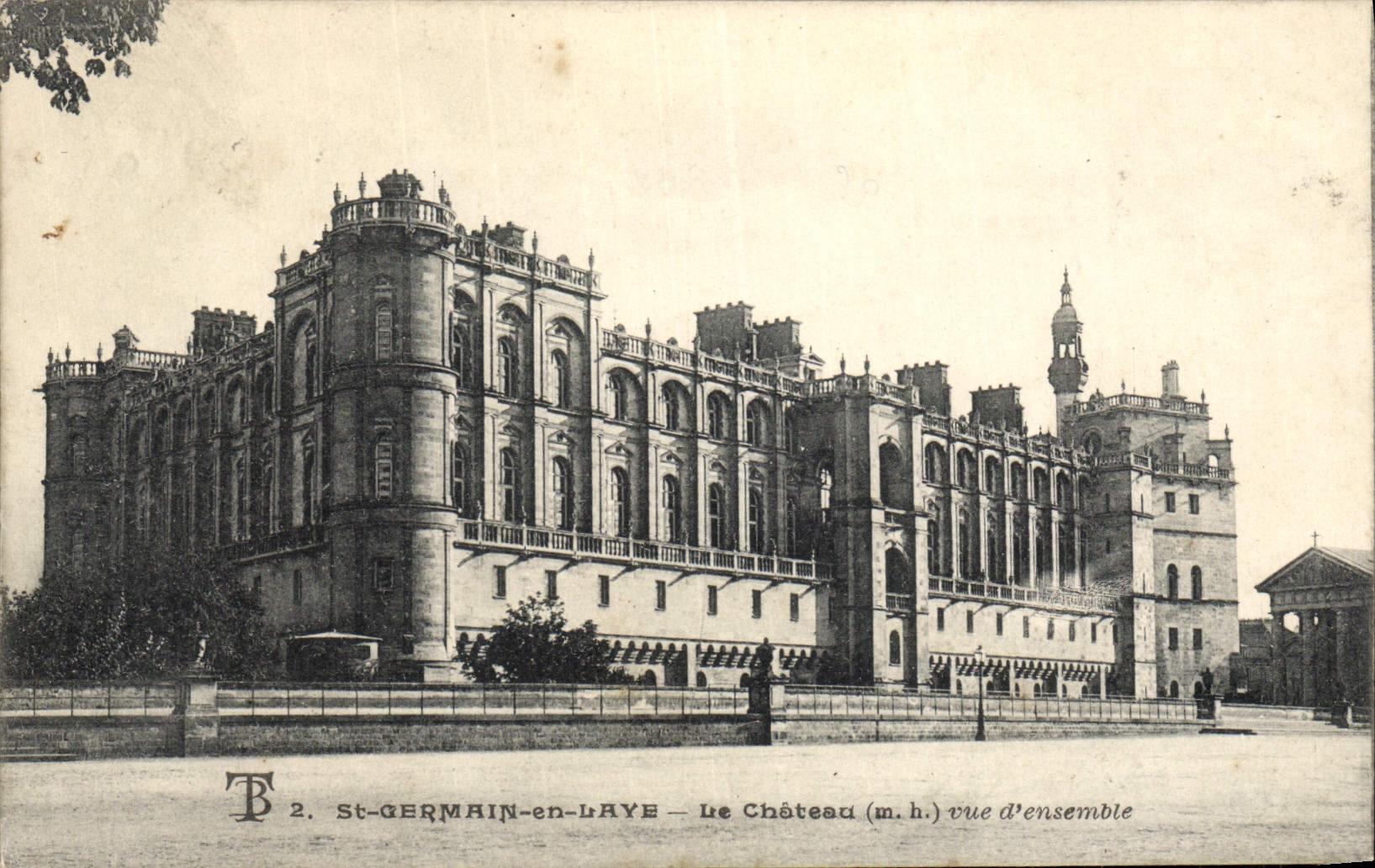 CPA St Germain en Laye Le Chateau