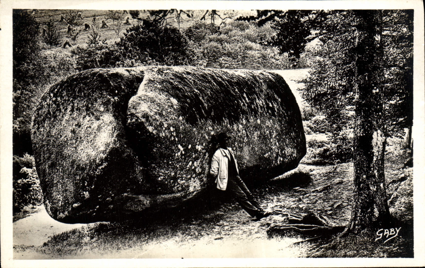 MODERN CARD Huelgoat the Trembling Rock